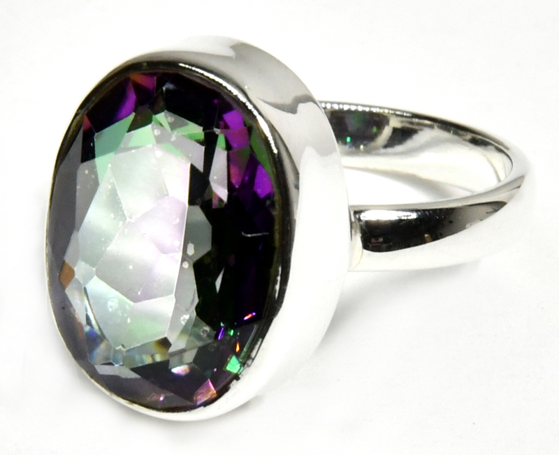 (image for) size 8 Mystic Quartz ring - Click Image to Close