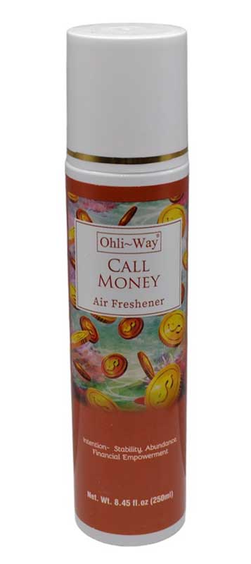 (image for) 250ml Call Money air freshener - Click Image to Close