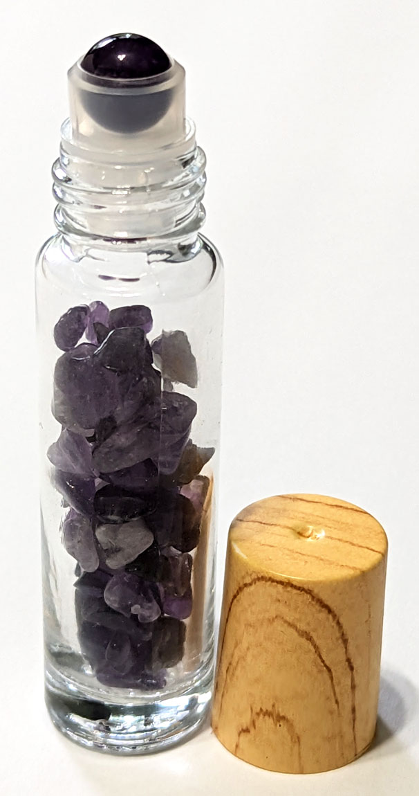 (image for) Amethyst in roller bottle 10ml