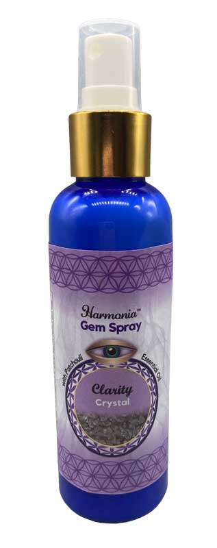 (image for) 150ml Clarity/ Quartz/ Patchouli gem spray