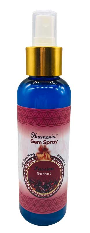 (image for) 150ml Passion/ Garnet/ Ylang Ylang gem spray - Click Image to Close