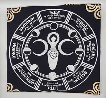 (image for) 24"x24" Earth Goddess altar cloth - Click Image to Close