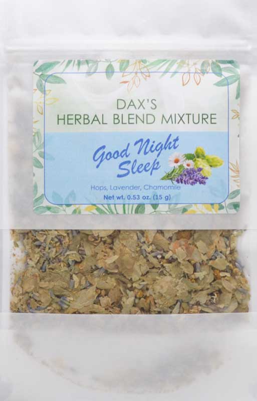 (image for) 15gms Good Night Sleep smoking herb blends - Click Image to Close