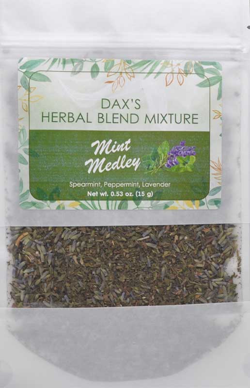 (image for) 15gms Mint Medley smoking herb blends - Click Image to Close