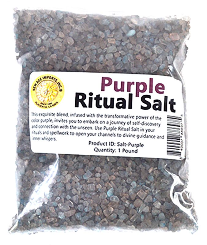 (image for) 1 Lb Purple ritiual salt - Click Image to Close