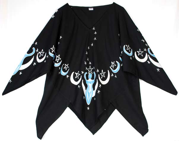 (image for) Moon Goddess Top black - Click Image to Close